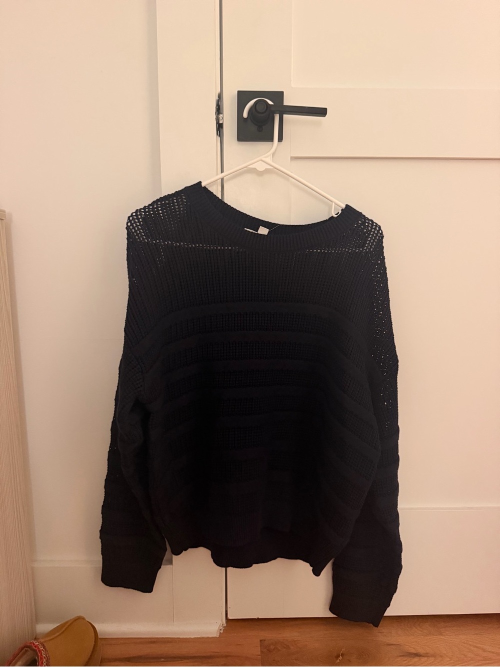Night sky Knit Women's Sweater - Classic Crewneck